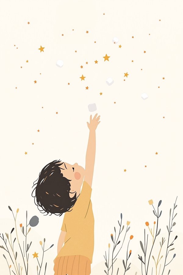 星星和棉花糖 海报