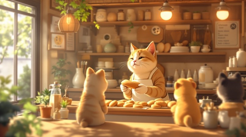 猫咪面包屋 剧照 3